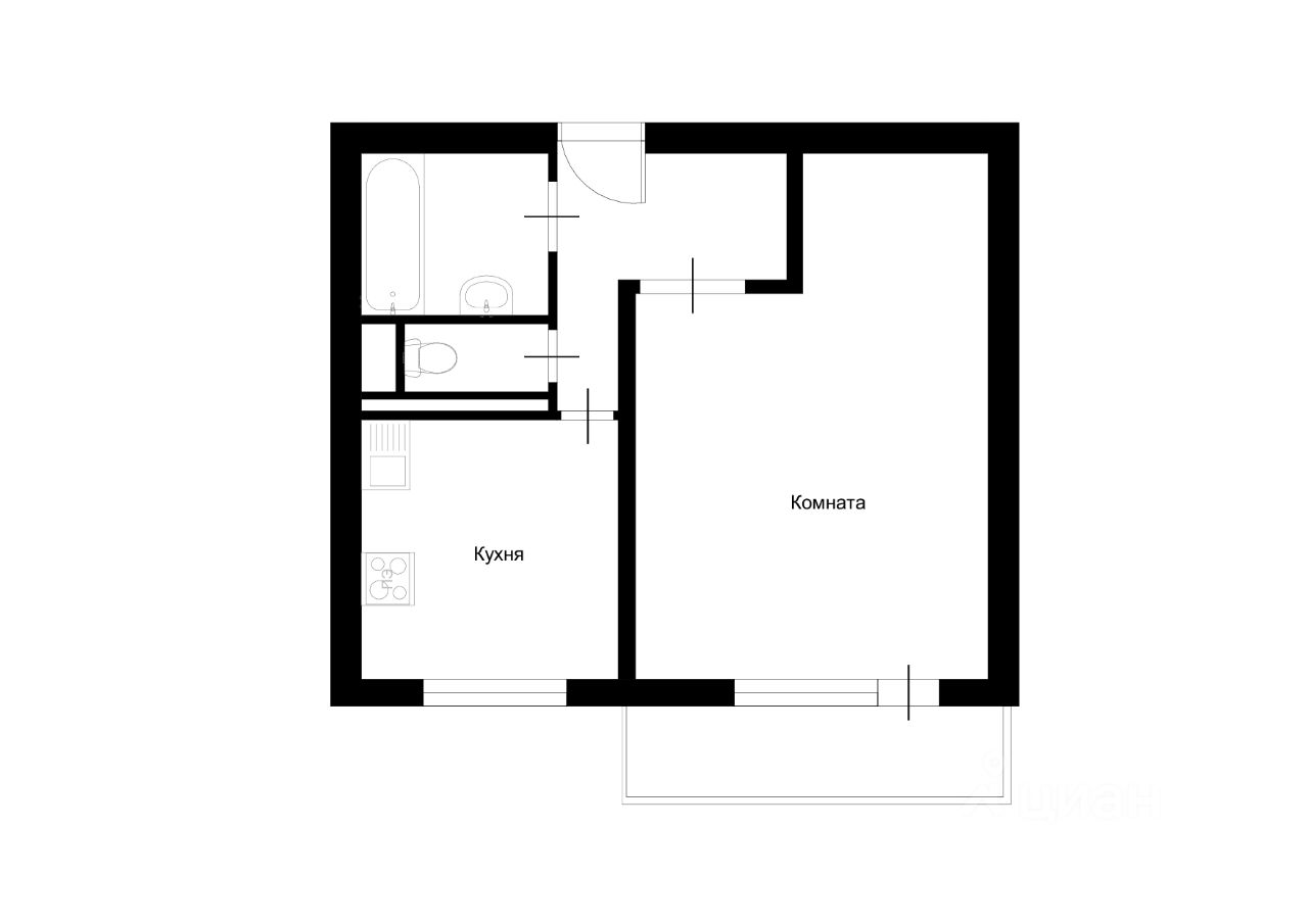 Продажа 1-комн квартиры на вторичном рынке Белая Дача мкр, Котельники, 20