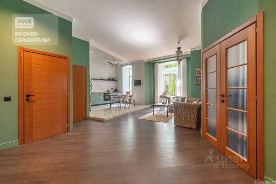 Аренда 3-комн квартиры на вторичном рынке улица Писарева,  д. 10