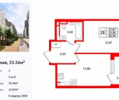 Продать Квартиры в новостройке Кожевенная линия  1-3 литР 