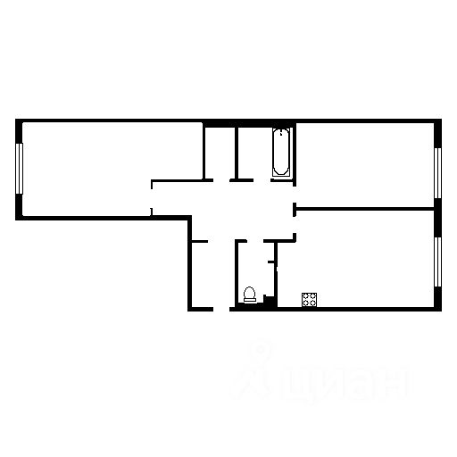Продажа 2-комн квартиры на вторичном рынке улица Катерников, 5к1
