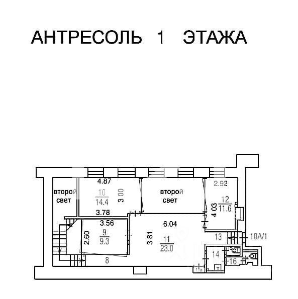 Аренда торгового помещения улица Остоженка