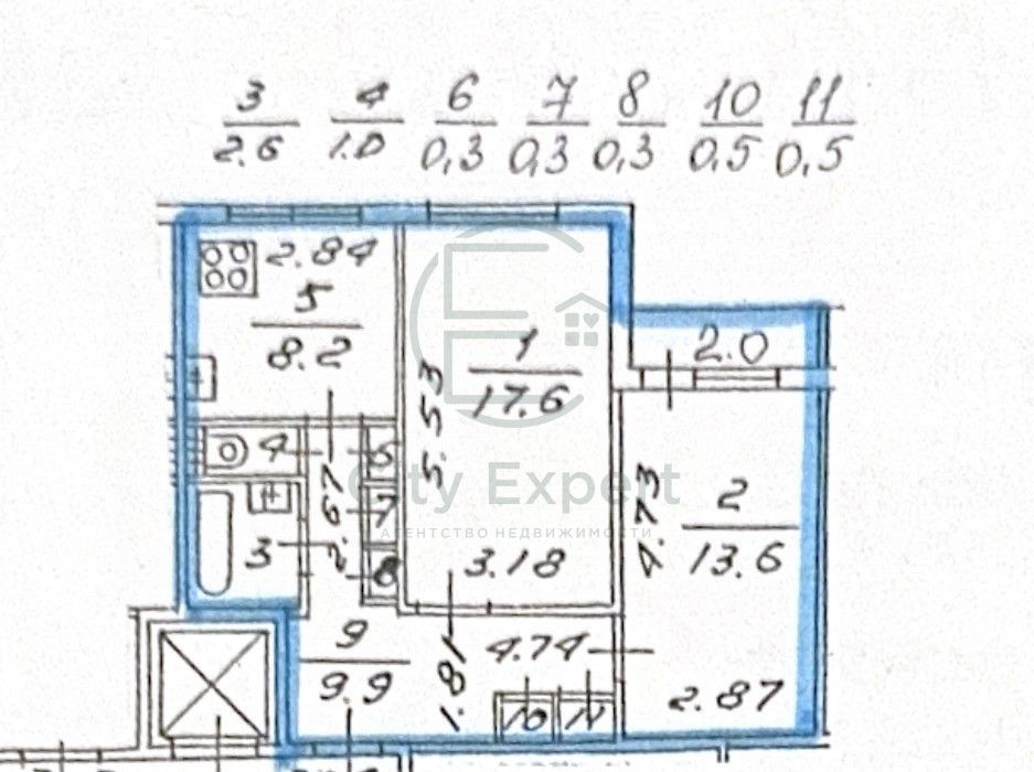 Продажа 2-комн квартиры на вторичном рынке проспект Стачек, 192