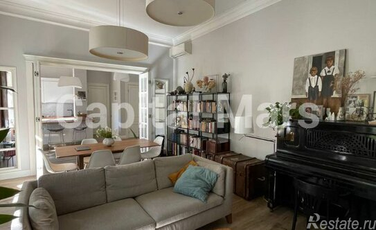 Аренда 3-комн квартиры на вторичном рынке Олсуфьевский переулок,  д. 2/4