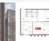 Продать Квартиры вторичка Рязанский пр-кт  39 5
