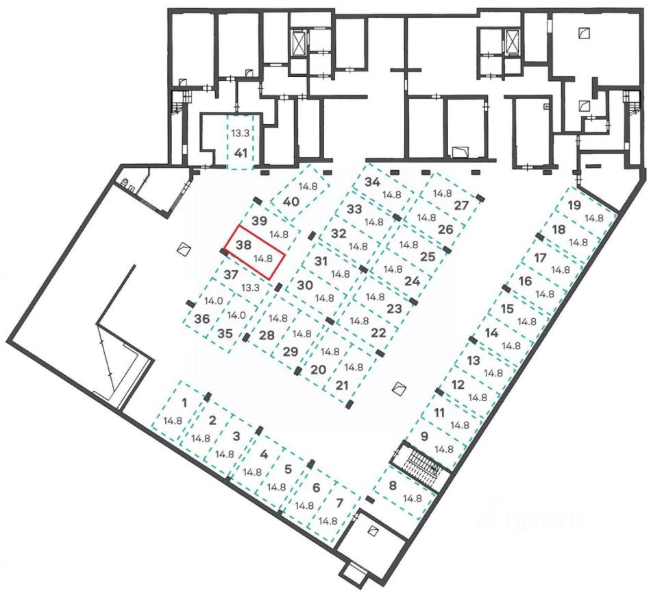 Продажа гаража улица Паперника,  д. 12А