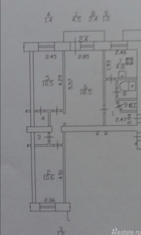 Продажа 3-комн квартиры на вторичном рынке Павловск г, Лебединая ул,  д. 20