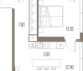 Продать Квартиры в новостройке Москва г., Ленинградское ш.   7.3