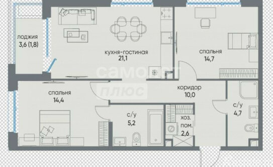 Продажа 2-комн квартиры на вторичном рынке улица Нижние Мнёвники,  д. 16 к6