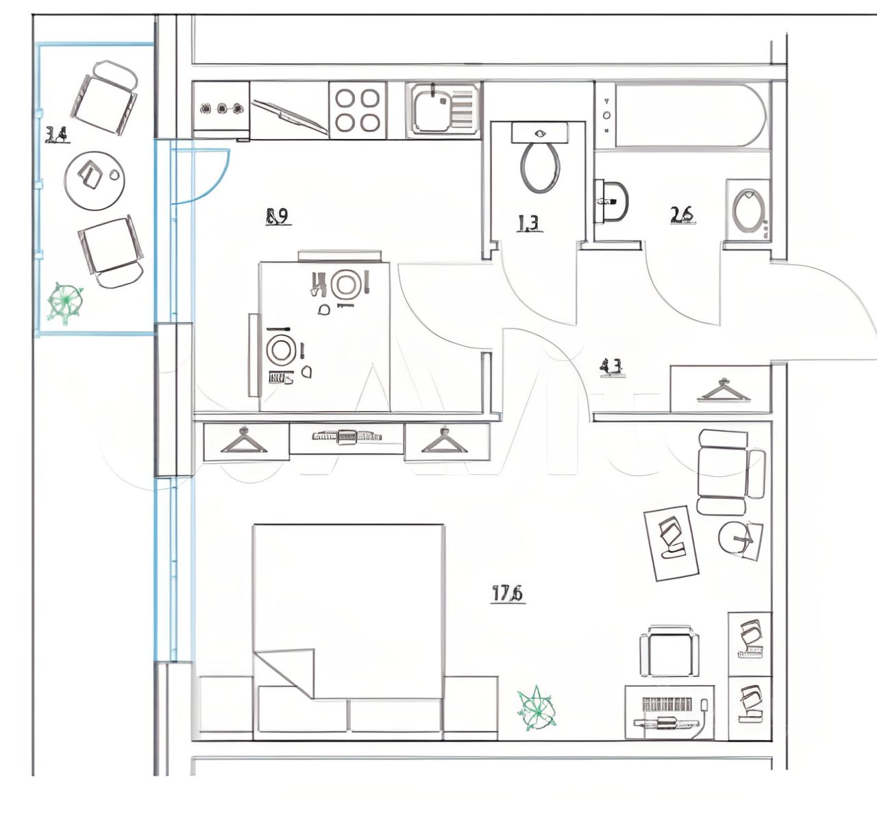 Продажа 1-комн квартиры на вторичном рынке Сертолово, улица Верная, 4к2