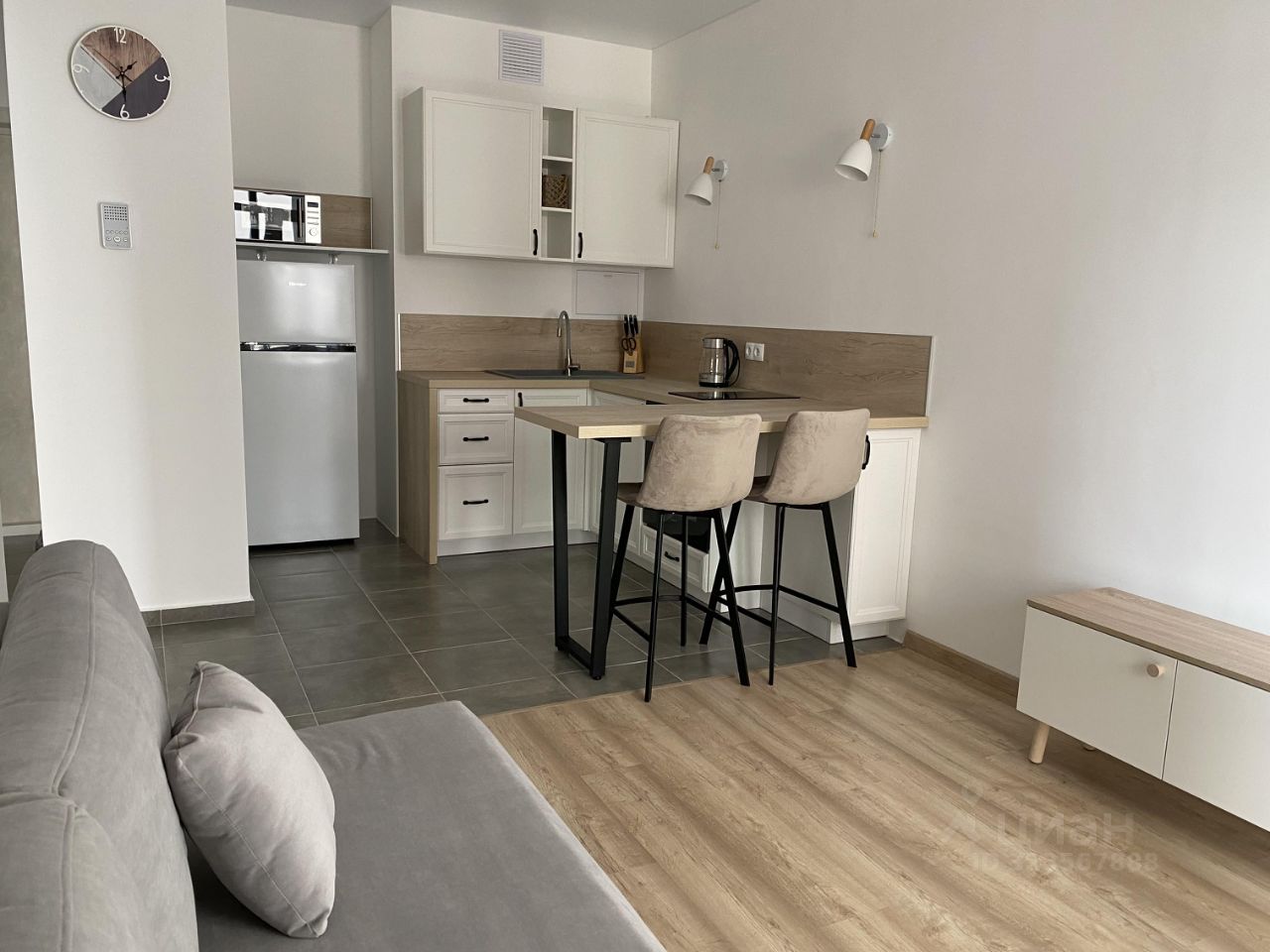 Аренда 1-комн квартиры на вторичном рынке Отрадное пгт, улица Лесная, 19к4