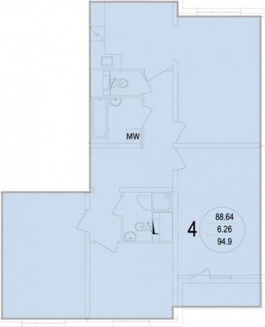 Планировка ЖК Life-Митинская Ecopark, 0 м2