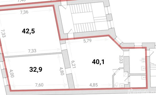 Продажа 3-комн квартиры на вторичном рынке улица Рубинштейна,  д. 24
