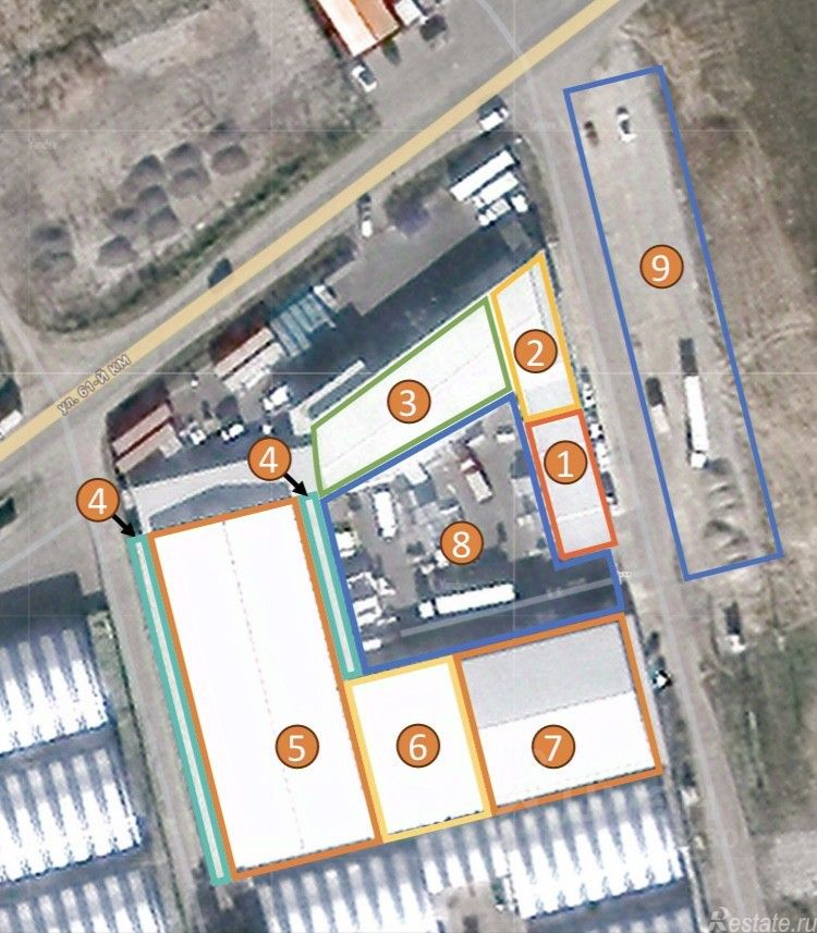 Продажа склада Домодедово, Каширское шоссе,  д. 60