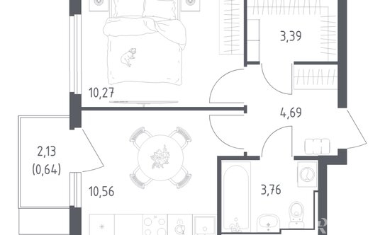 Продажа 1-комн квартиры на вторичном рынке Любучанская ул,  д. 2 к1