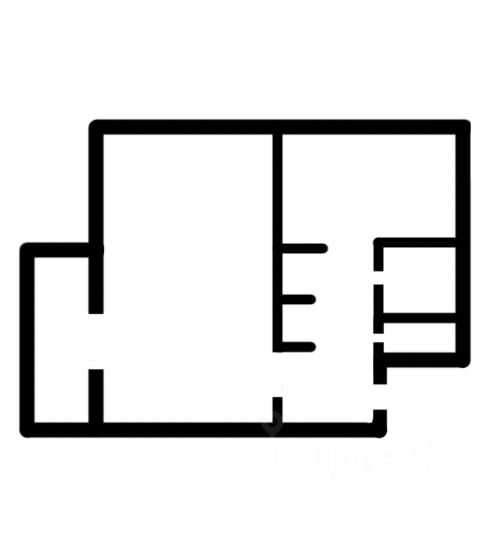 Аренда 1-комн квартиры на вторичном рынке с. Юдино, Красная улица, 22
