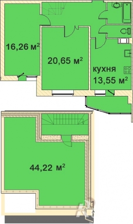Планировка ЖК Медный Всадник,  м2