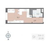 Продать Квартиры в новостройке Санкт-Петербург г., Партизанская ул.   6