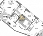 Продать Квартиры вторичка проспект Авиаконструкторов  54 с1 