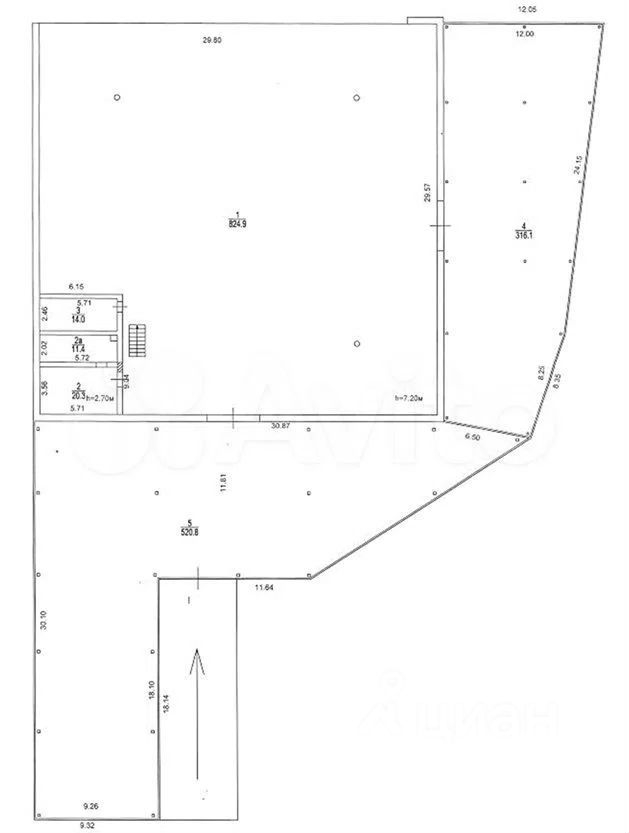 Аренда склада ул Подольских Курсантов,  д. 34