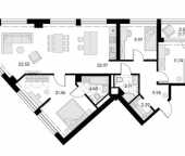 Продать Квартиры вторичка Челюскина ул  10 с1 
