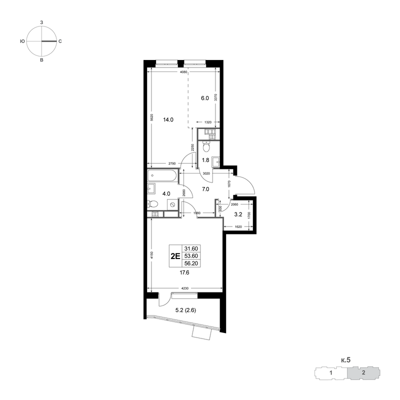 Продажа 1-комн квартиры в новостройке Красково п., Лорха ул.,  к. 5