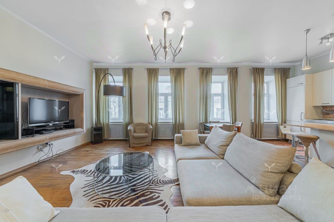 Продажа 3-комн квартиры на вторичном рынке улица Петровка, 28