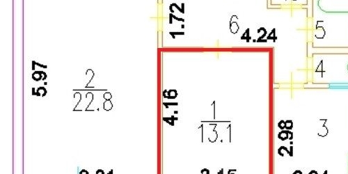 Комната 2-й Новоподмосковный переулок, 3А