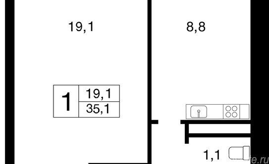 Продажа 1-комн квартиры на вторичном рынке Волоколамское ш,  д. 56,  к. 1