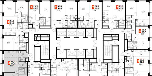 3-комн квартира 3-й Хорошёвский проезд