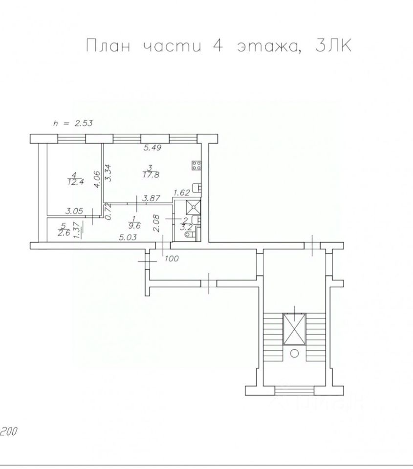 Продажа 1-комн квартиры на вторичном рынке улица Стахановцев, 5