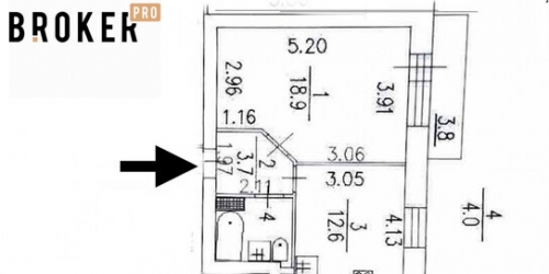 1-комн квартира Стойкости ул,  д. 26,  к. 3