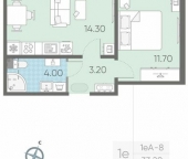 Продать Квартиры вторичка Ковалёво, Поперечная улица  1 к3 