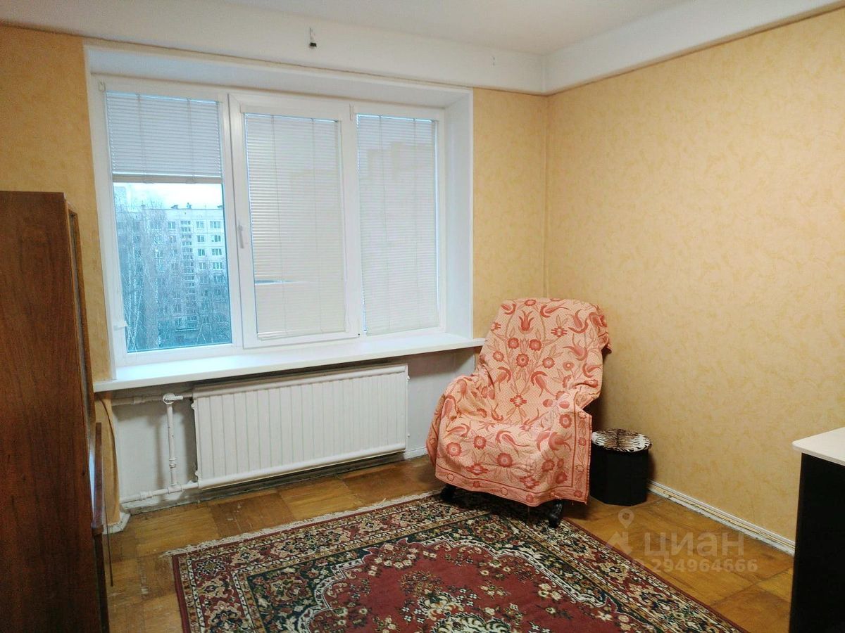 Аренда 1-комн квартиры на вторичном рынке улица Вавиловых, 4К2