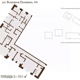 Продажа офиса Полянка Б. ул,  д. 44/2