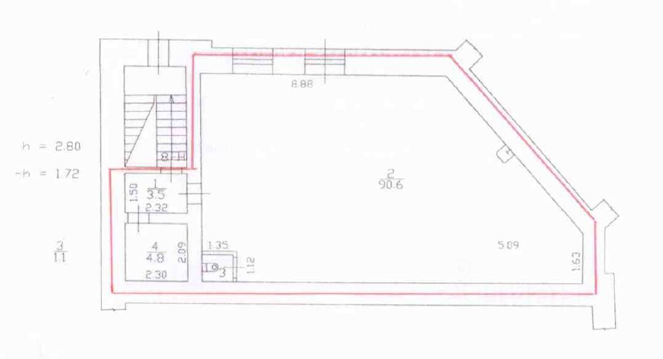 Продажа офиса Советская 8-я ул,  д. 56