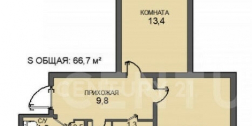 3-комн квартира Ленинградская улица,  д. 85/12