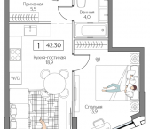 Продать Квартиры в новостройке Москва г., Проектируемый проезд № 4062   Aqua