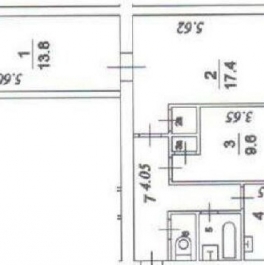 Продажа 3-комн квартиры на вторичном рынке Коптевская улица,  д. 16 к1