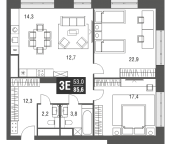 Продать Квартиры в новостройке Москва г., Серебрякова проезд   1