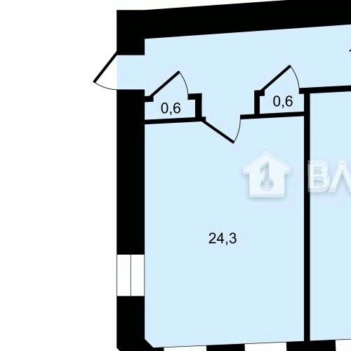 2-комн квартира переулок Гривцова, 9Б