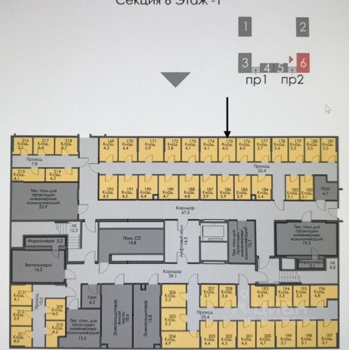 Гараж/парковка Ильинское-Усово, Архангельская улица,  д. 17