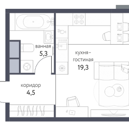Продажа студии Москва г., Тагильская ул.,  к. 3