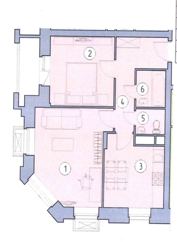 Продажа 2-комн квартиры на вторичном рынке Город-событие мкр, с. Лайково, 22