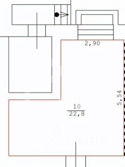 Продажа торгового помещения Зыковский Нов. проезд,  д. 3