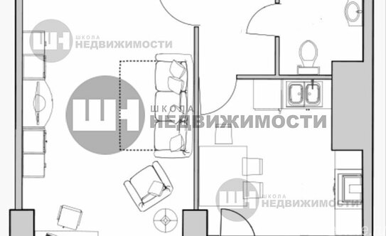 Продажа 1-комн квартиры на вторичном рынке улица Руднева,  д. 18