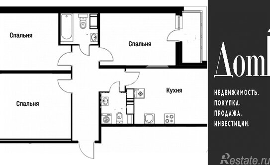 Продажа 3-комн квартиры на вторичном рынке Мурино г, Графская ул