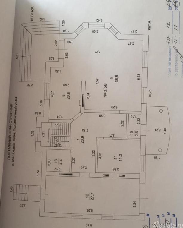 Продажа дома рабочий посёлок Малаховка микрорайон Подмосковный,  д. 64