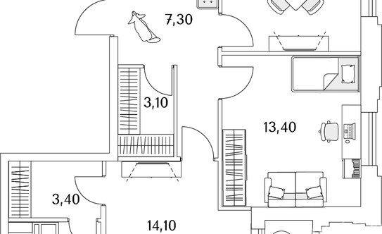 Продажа 2-комн квартиры на вторичном рынке Планерная ул,  д. 99,  к. 1
