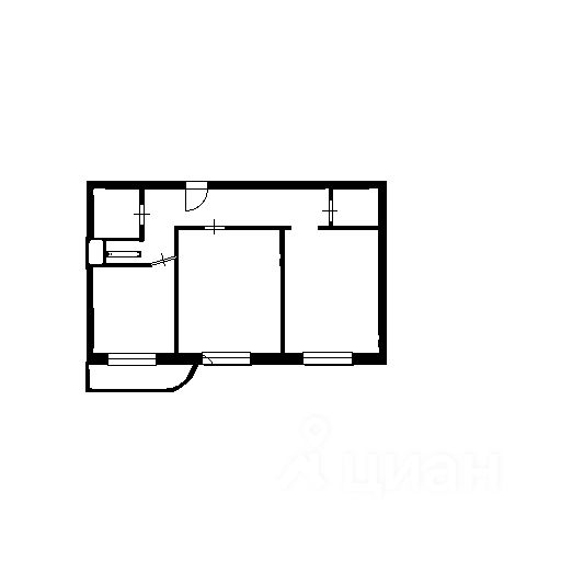 Продажа 2-комн квартиры на вторичном рынке Андреевка пгт, 44