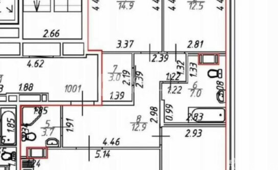 Продажа 3-комн квартиры на вторичном рынке Авиаконструкторов пр-кт,  д. 54